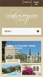 Mobile Screenshot of chateaudufenouillet.com
